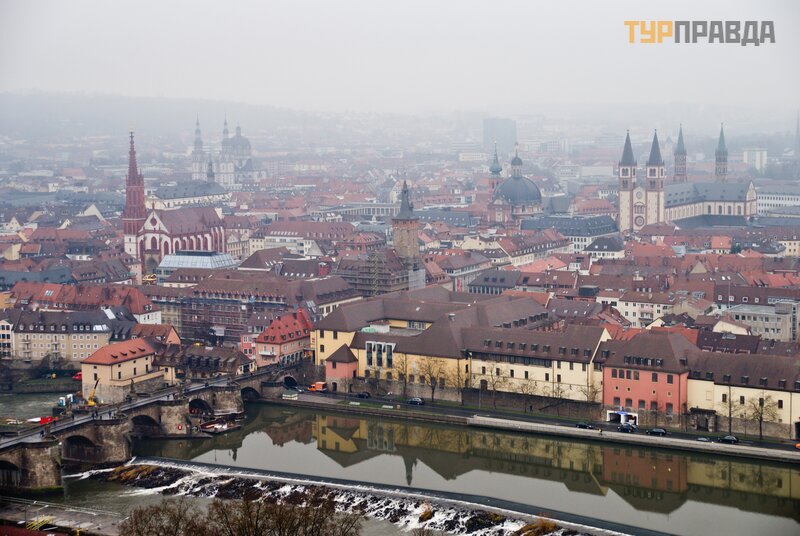 Виды на Вюцбург с крепости Мариенберг